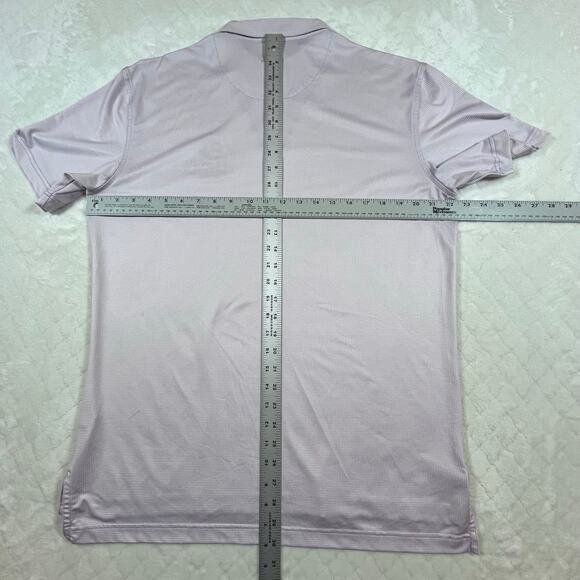 Peter Millar Tour Fit Provo Golf Club Turks & Caico Polo Shirt Purple Men’s S Md - Picture 7 of 7
